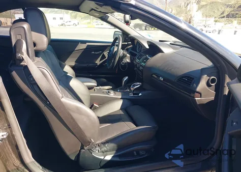 2008 BMW 650I из США, поврежденный, VIN WBAEB53578CX61989